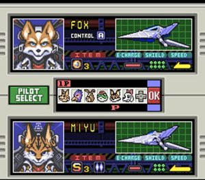 Player Select? In MY Star Fox? It's about as likely as you'd think.