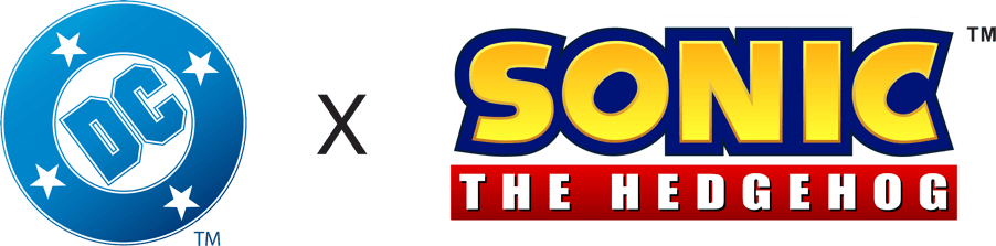DC x Sonic the Hedgehog Logo