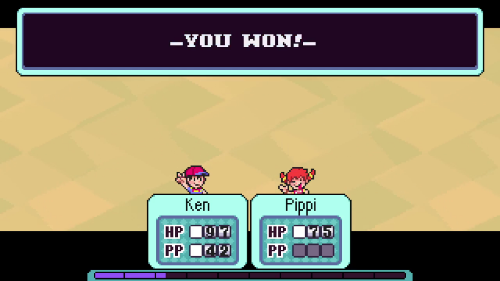 Celebrating a successful battle isn't bland anymore.